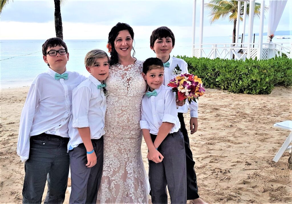 Mom and the Boys